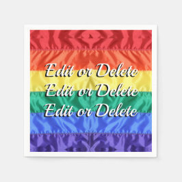 Regenboogvlag LGBT LGBTQ+ liefde is liefde voor aa Servet