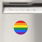 Regenboogvlag (LGBT) Magneet (Insitu (Vaatwasser))