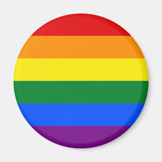 Regenboogvlag (LGBT) Magneet (Voorkant)