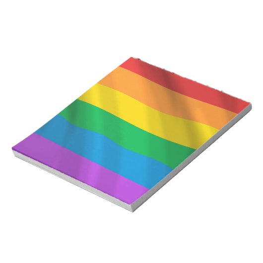 Regenboogvlag LGBT Notitieblok (Linkerzijde)
