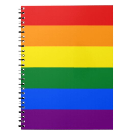 Regenboogvlag (LGBT) Notitieboek (Voorkant)
