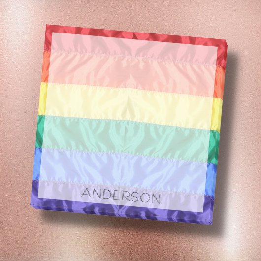 Regenboogvlag LGBT pride regenboogstrips aangepast Post-it® Notes