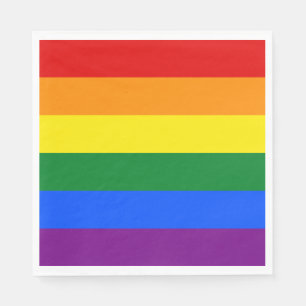 Regenboogvlag (LGBT) Servet