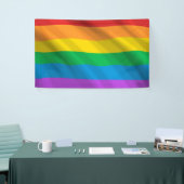 Regenboogvlag LGBT Spandoek (Beurs)