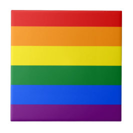 Regenboogvlag (LGBT) Tegeltje