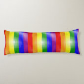 Regenboogvlag Lichaamskussen (Achterkant)