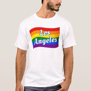 Regenboogvlag Los Angeles Gay Pride LGBT LGBTQ T-shirt