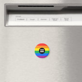 Regenboogvlag Magneet (Insitu (Vaatwasser))