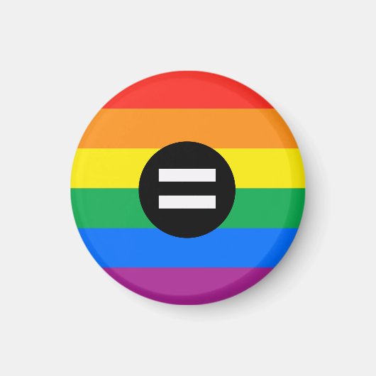 Regenboogvlag Magneet (Voorkant)