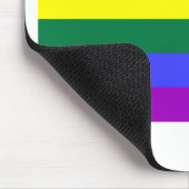 Regenboogvlag Muismat (Hoek)