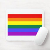 Regenboogvlag Muismat (Met muis)