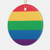Regenboogvlag Ornament (Links)