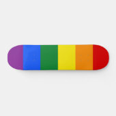 Regenboogvlag Persoonlijk Skateboard (Horizontaal)