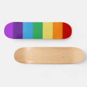 Regenboogvlag Persoonlijk Skateboard (Horizontaal)