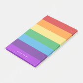 Regenboogvlag Post-it® Notes (Schuin)