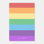 Regenboogvlag Post-it® Notes (Voorkant)