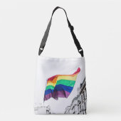 Regenboogvlag Pride Crossbody Tas (Achterkant)