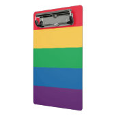 Regenboogvlag Pride Klembord (Angled2)