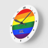 Regenboogvlag & Pride, LGBT-gemeenschap / genderkl Ronde Klok (Hoek)