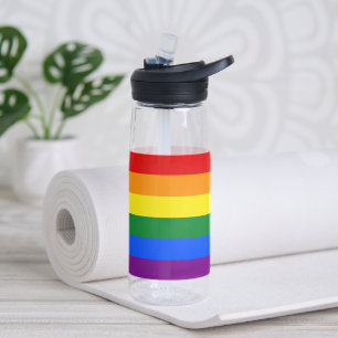 Regenboogvlag & Pride, LGBT-regenboog, gemeenschap Waterfles