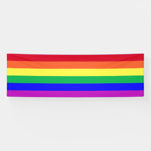 Regenboogvlag Regenboogstrepen Gay Pride-vlag Wink Spandoek