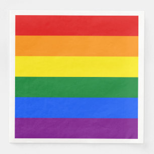 Regenboogvlag Servetten