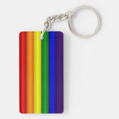 Regenboogvlag Sleutelhanger (achterkant)