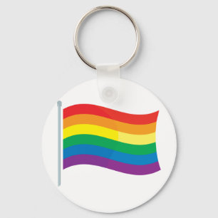 Regenboogvlag Sleutelhanger