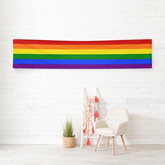 Regenboogvlag Spandoek (Insitu)