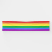 Regenboogvlag Spandoek (Horizontaal)