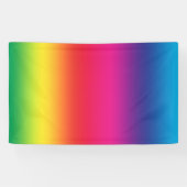 Regenboogvlag Spandoek (Horizontaal)