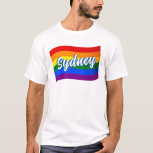 Regenboogvlag Sydney Australia Gay Pride LGBT LGBT T-shirt