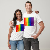 Regenboogvlag T-shirt (Unisex)