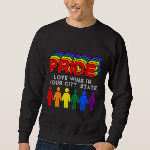 Regenboogvlag  trui