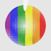 REGENBOOGVLAG VIERKANTE TEGEL ORNAMENT (voorkant)