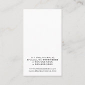 Regenboogvlag Visitekaartje (Achterkant)