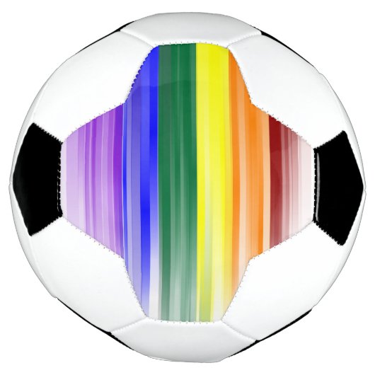 Regenboogvlag Voetbal (Gedraaid)