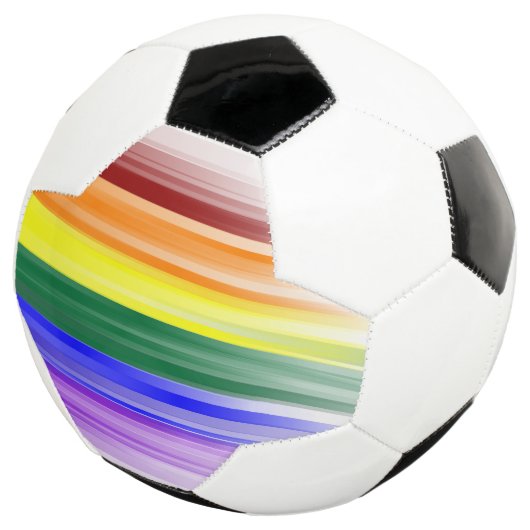 Regenboogvlag Voetbal (Drie kwart)