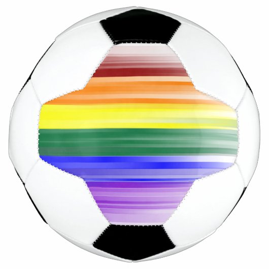 Regenboogvlag Voetbal (Voorkant)