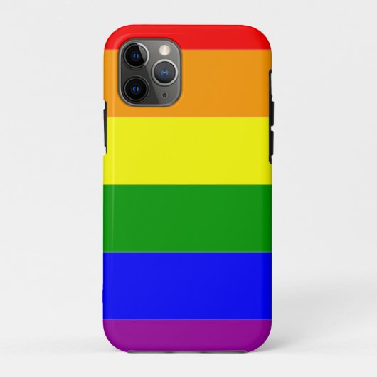 Regenboogvlag voor Gay Pride Case-Mate iPhone Case (Achterkant)