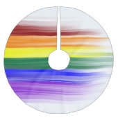 Regenboogvlagboomrok Kerstboom Rok (Voorkant)
