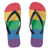 Regenboogvlaggepride Teenslippers (Voetbed)