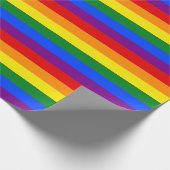 Regenboogvlagpapier Cadeaupapier (Hoek)