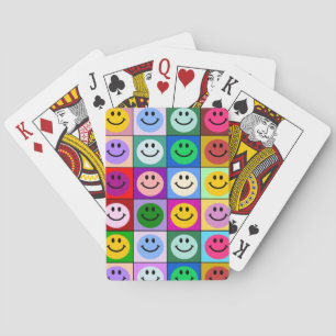 Regenboogvlakken Pokerkaarten