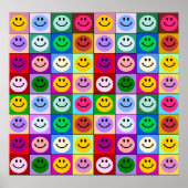 Regenboogvlakken Poster (Voorkant)