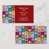 Regenboogvlakken Visitekaartje (Voorkant / Achterkant)