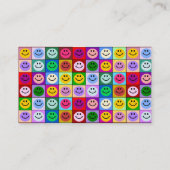 Regenboogvlakken Visitekaartje (Achterkant)