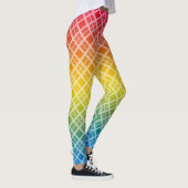 Regenboogvlakte, regenboog, meerkleurig leggings (Rechts)