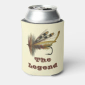 regenboogvlieg voor de Geviste legende vader Blikjeskoeler (Blikje Achterkant)