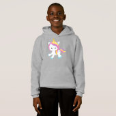 Regenboogvlies, Cute Unicorn, Star, Magic Unicorn (Voorkant volledig)